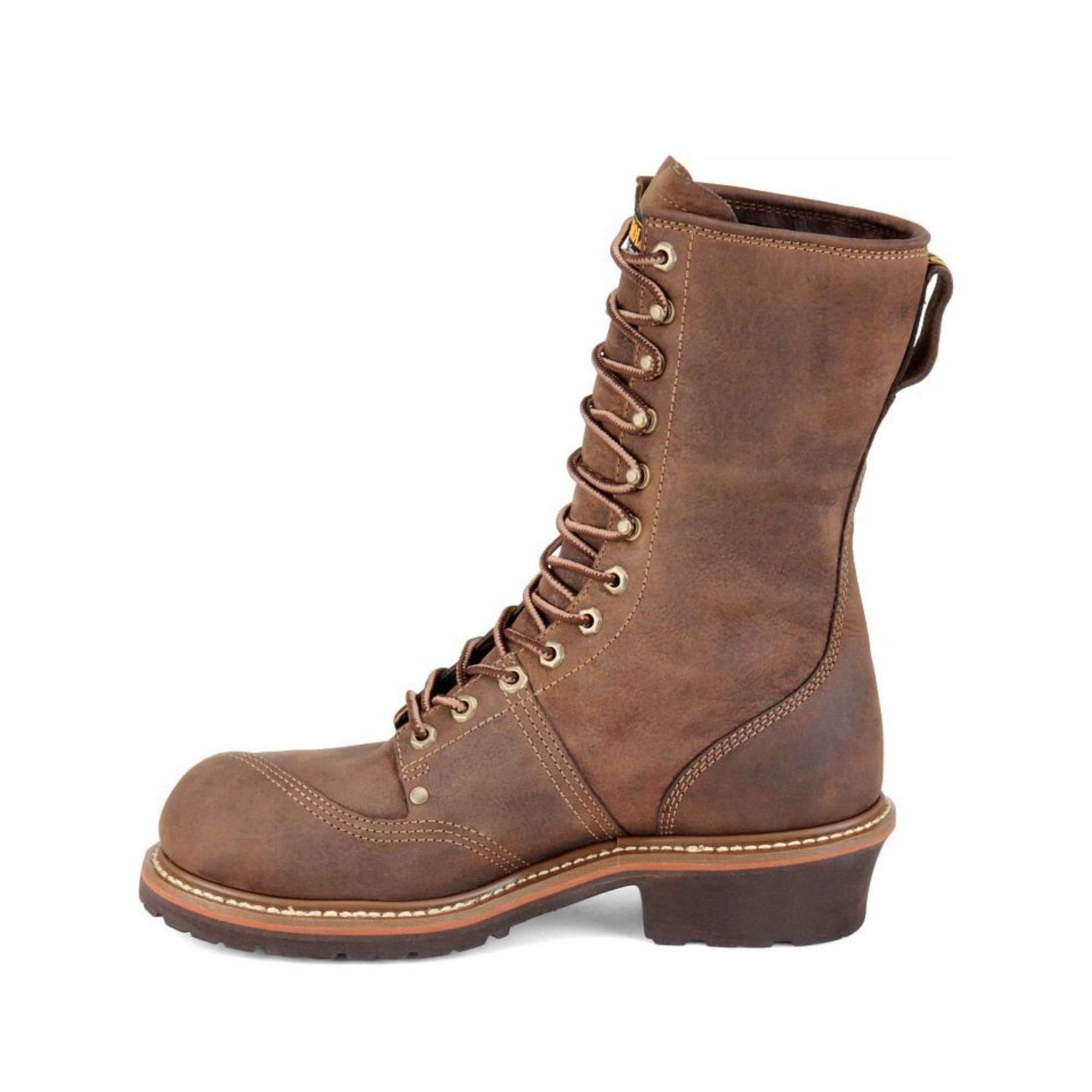 Carolina Leather Linesman Boots | Comp Toe | Waterproof Carolina Linesman Work Boots CA1904 Composite Toe Size 9.5 D  main image 2