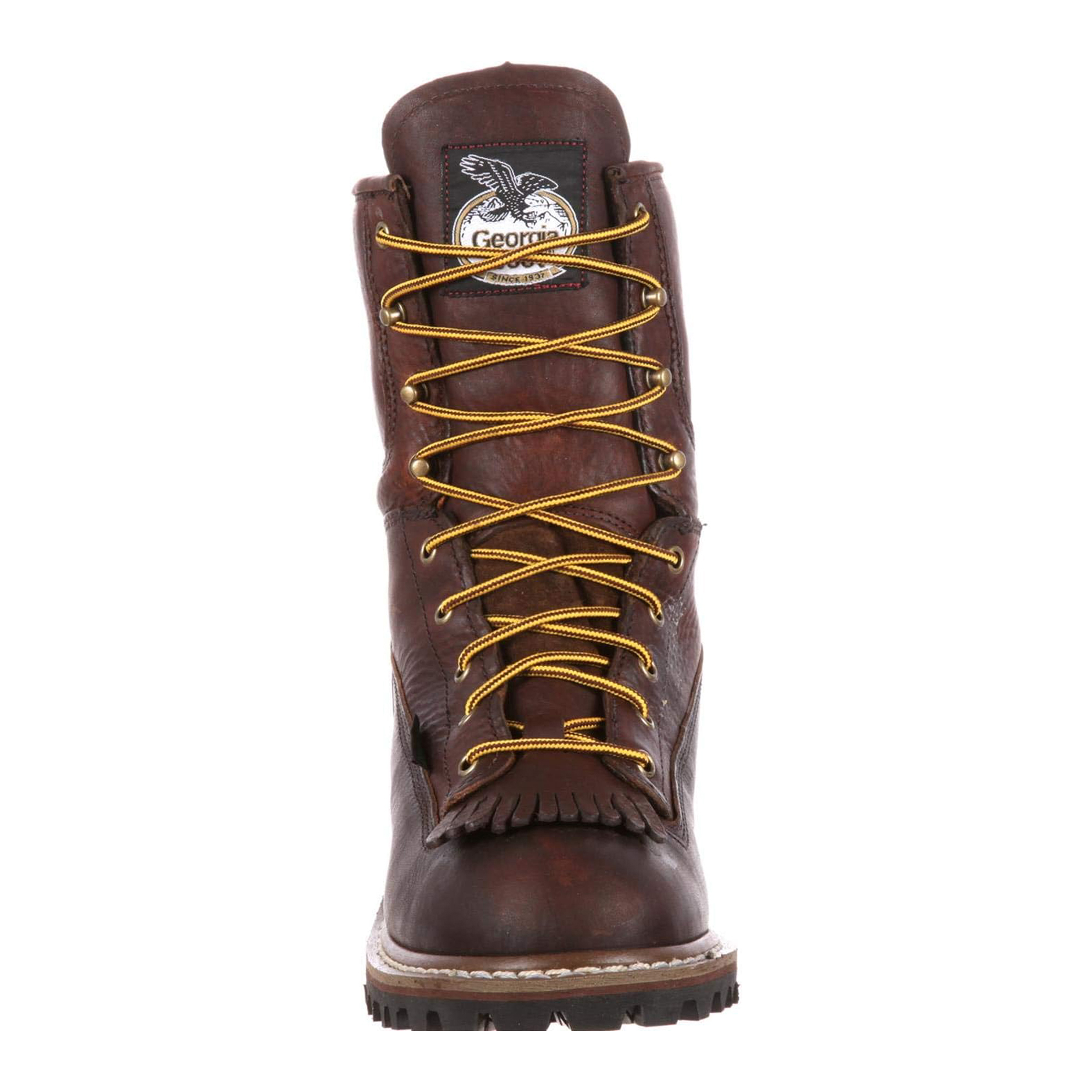 Georgia Boot Logger Boots Mens Size 7.5 M Brown Waterproof Steel Toe Work G7313‎ Georgia Boot 8″ Steel Toe Waterproof Logger Boot - Arborwear main image 3
